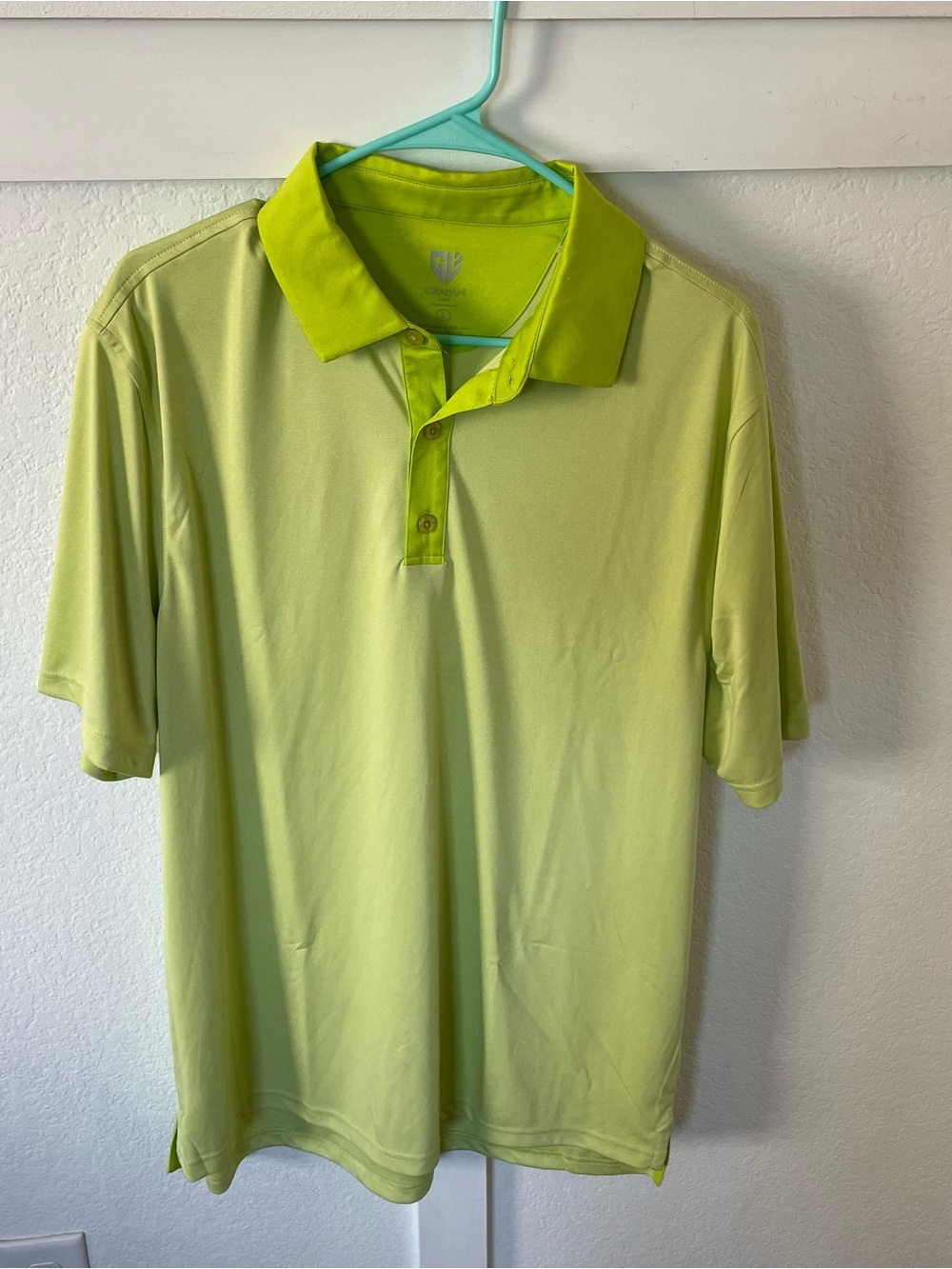 Graham Luxe Men's Large Polo Golf Shirt.